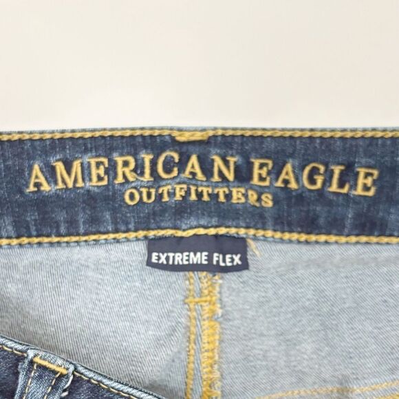 American Eagle Men’s Original Straight Extreme Flex Jeans | Size 31x32 - Picture 6 of 10